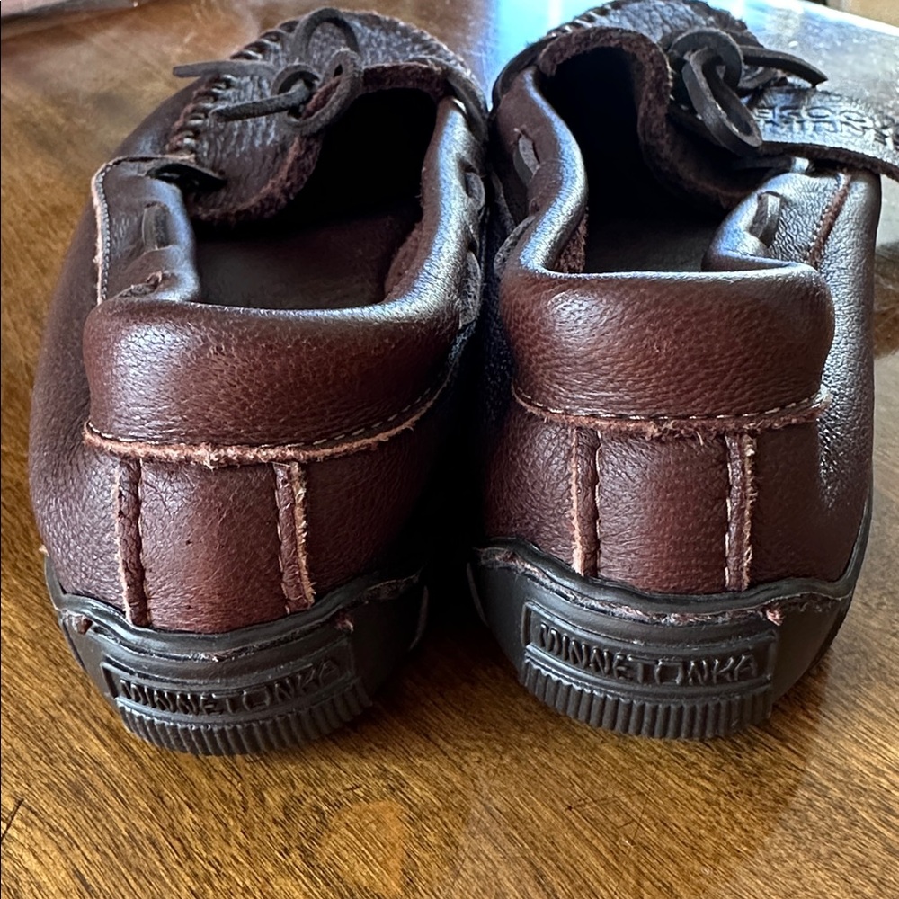 MINNETONKA leather flats size 7.5 - Picture 4 of 5